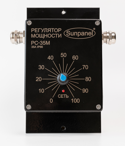 Регулятор мощности РС-35М (цифровой диммер 35А/IP66)